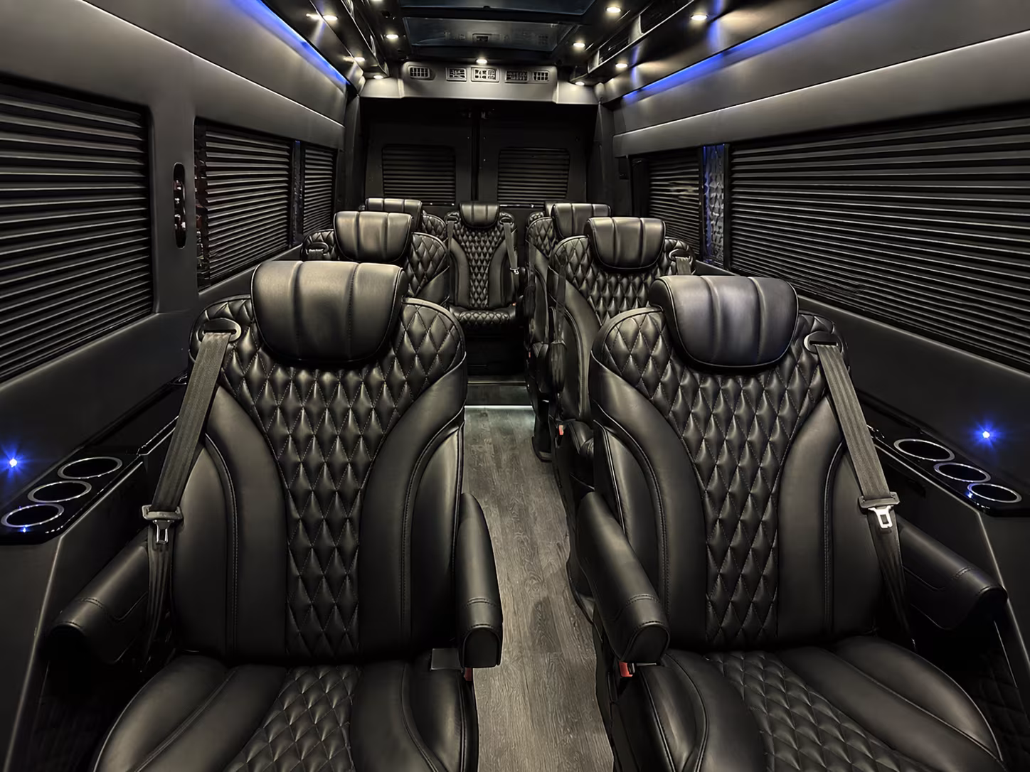 15 passenger sprinter van inside