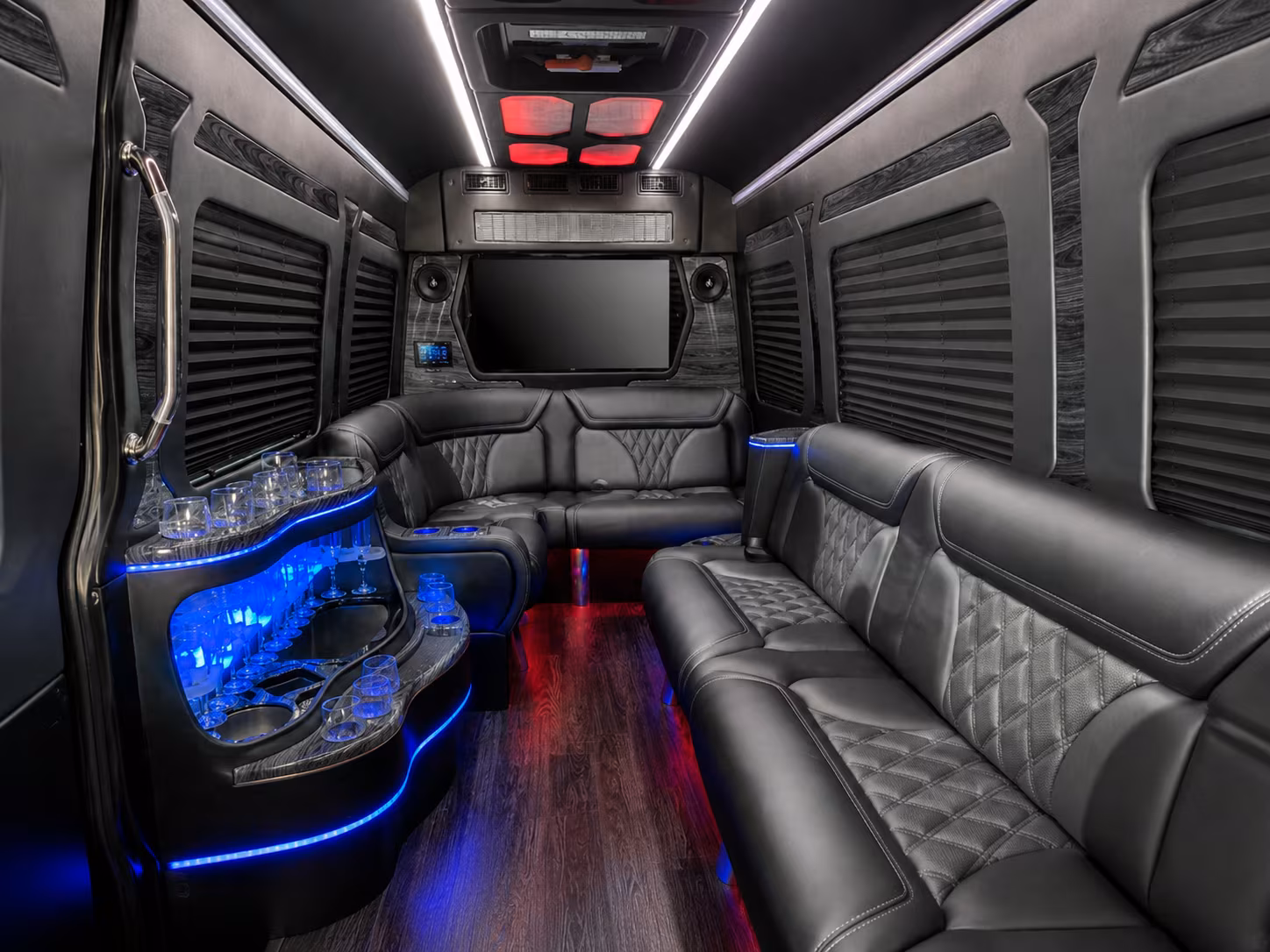 new haven sprinter limousine interior