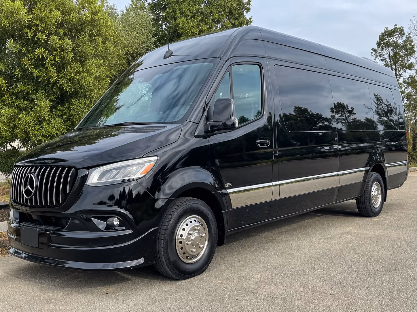 sprinter van options for new haven trips