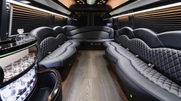 sprinter limousine inside new haven